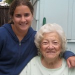 MSS Alumna Seana and "Granny" Frannie reunited after 6 years! August, 2011